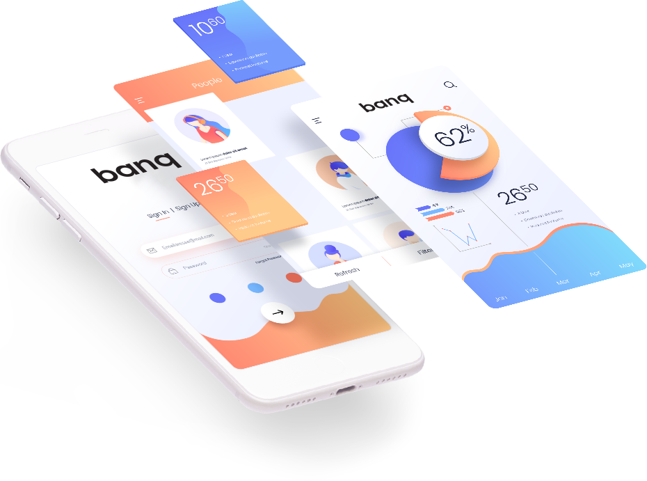 Banq mobile app